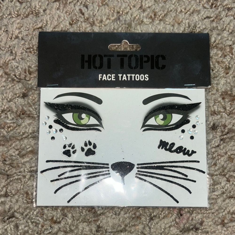 Hot Topic Cat Face Stickers🐾